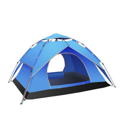 Instant Pop Up Tents For Camping , 3-4 Person Automatic Camping Tent 60s Setup