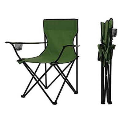 Lightweight Portable Outdoor Folding Camping Chair with Cup Holder Storage Bag