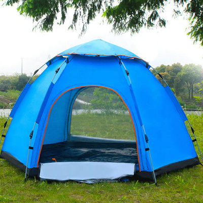 Outdoor Instant Pop Up Camping Tent 190T Taffeta Fabric Windproof Waterproof