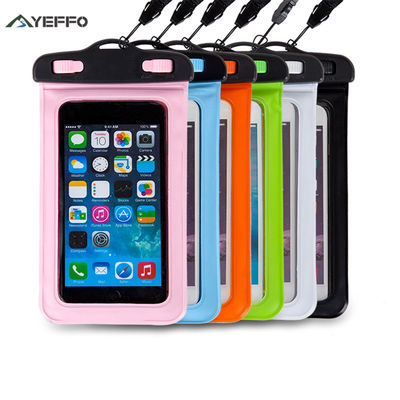 Floating IPX8 PVC Waterproof Phone Case 6.9 Inch Touch Sensitive