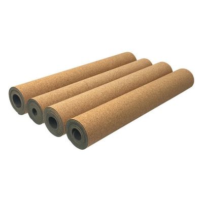 183x68x5mm Cork TPE Yoga Mat Eco Friendly Anti Slip Wear Resistant