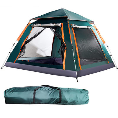 Hiking Travel Automatic Family Tent 3-4 Person 1500mm Waterproof Backpacking Tent
