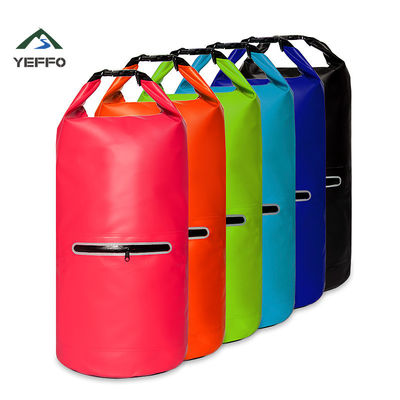 0.3lb Camping Waterproof Bag Abrasion Resistant 500D PVC Construction