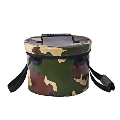 Camo Camping Folding Bucket