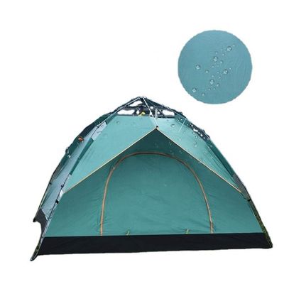 Single Layer Folding Camping Tent Easy Setup Waterproof Windproof OEM