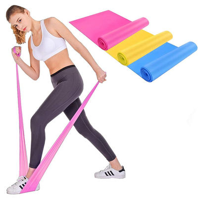 Long Stretch TPE Latex Resistance Bands Exercises For Recovery Yoga Pilates