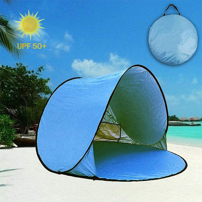 50 SPF Backpacking Pop Up Kids Beach Tent Waterproof 1000mm-1500mm