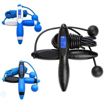 Weighted Exercise Skipping Rope Adjustable Length With Cordless Ball