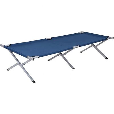 Eco Friendly Oxford Cloth Portable Single Cot Folding Camping Beds For Adults