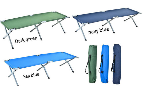 Comfortable 11.9lbs Lightweight Camping Bed 29 colors Foldable Sleeping Cot