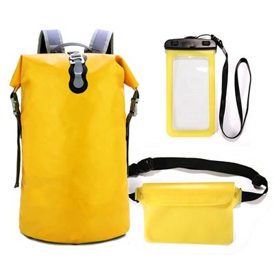 SGS Three Piece Waterproof Dry Bag Set For Mountaineering