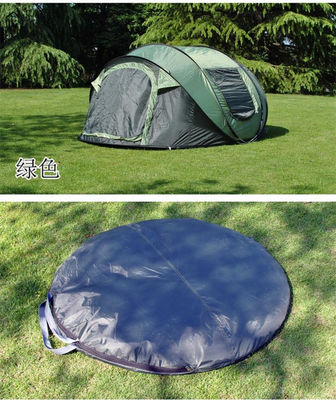 Outdoor Easy Setup Camping Instant Tent , 3-4 Person Hiking Pop Up Tent