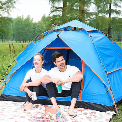 UV Protection Instant Portable Dome Tent For 3-4 Person Camping