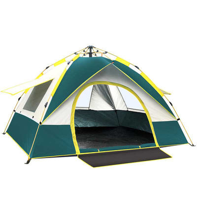 Automatic Waterproof Camping Pop Up Tent 3-4 Person Easy Set Up For Family