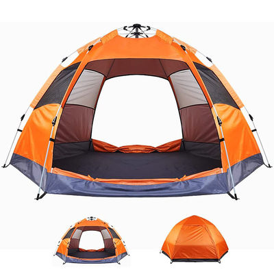 Easy Up Family Camping Tent , 3-4 Person Automatic Camping Tent