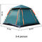 Easy Set Up Waterproof Family Camping Tent With Rainfly Windproof Lightweight