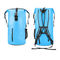 PVC Tarpaulin Waterproof Dry Bag Backpack 30L Heavy Duty Roll-Top Pack