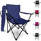 50x50x80cm Foldable Backpack Beach Chair Steel Pipe Oxford Cloth With Armrest