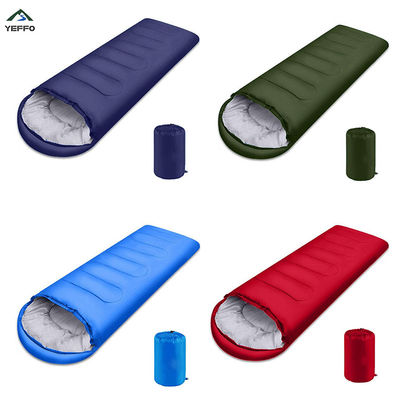 Ultra Lightweight 4 Season Backpacking Sleeping Bag Microfiber Filled Envelope Structure