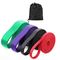 Fitness Emulsion Stretching Resistance Band 9 size 5-255lbs Customized Logo