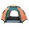 Lightweight Waterproof Folding Camping Tent Orange Green Stitching Color