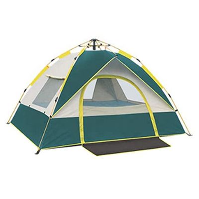 Straight Bracing Waterproof Outdoor Tent Easy To Carry Tent For 3-4 Person 205*195*130CM