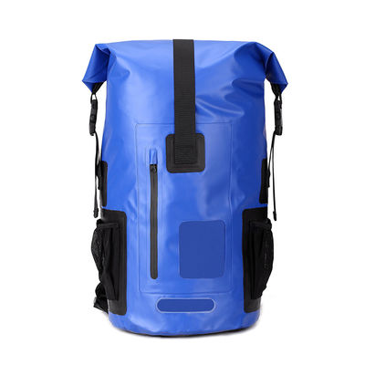 Lightweight Waterproof Roll Top Backpack 35L PVC 500D Tarpaulin