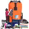 dustproof Waterproof Mountaineering Backpack 35L 500D PVC Tarpaulin Material