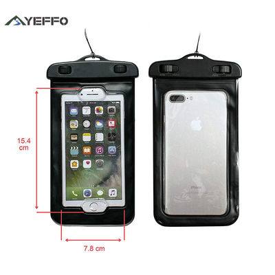 7&quot; Waterproof Floating Phone Case Touch ID PVC Cell Phone Dry Bag