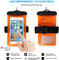 PVC IPX8 Waterproof Phone Pouch Driving Swimming With Armband