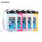 180x105mm PVC Screen Touch Waterproof Phone Pouch For Swimming