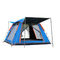 Water Resistant Double Layer Camping Tent Fiberglass Pole 2 To 3 Person Tent