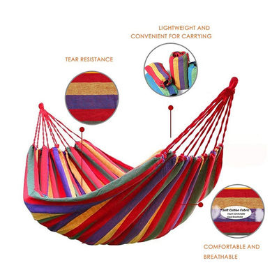 no fading Portable Outdoor Hammock 120kg Weight capacity smell free