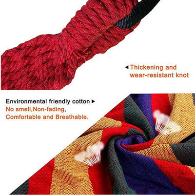 no fading Portable Outdoor Hammock 120kg Weight capacity smell free