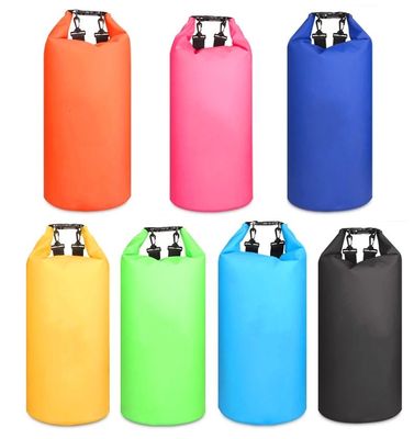 Thick 500D Tarpaulin Camping Waterproof Bag 10L 15L 20L Lightweight Dry Sack