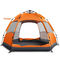 190T Polyester Spring Style Pop Up Hiking Tent 3-4 Person Spring Style