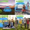 3-4 Person Pop Up Tent Tall Instant , Easy Up Family Camping Tent Automatic