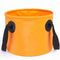 OEM Outdoor Camping Folding Bucket 9-30L Double Stitching Waterproof Material