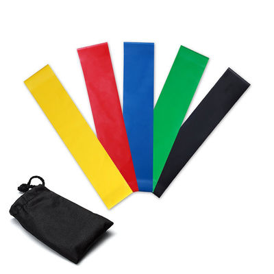 OEM Stretching Resistance Band 5 Size 130g Exercise Workout Bands