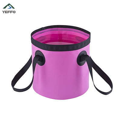 PVC Tarpaulin Camping Folding Bucket