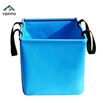 Square Tarpaulin Camping Folding Bucket