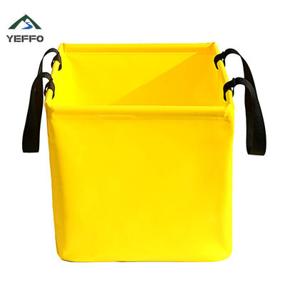 Square Tarpaulin Camping Folding Bucket