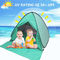 Portable Cabana Beach Sunscreen Tent Anti UV 4 Person 200x165x130CM