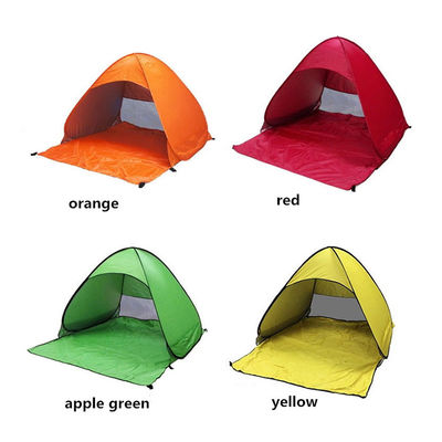 Pop Up Beach Sunscreen Tent Waterproof 1500mm 2-3 Person Sun Shade