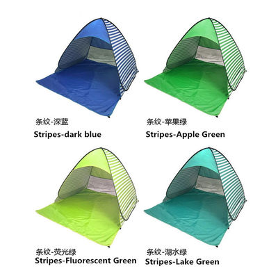 Pop Up Beach Sunscreen Tent Waterproof 1500mm 2-3 Person Sun Shade