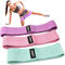 Thick Non Slip Fabric Loop Resistance Bands polyester latex lightweight odorless