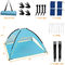 Waterproof Oxford Easy Up Sun Shelter 1.5kg 83x83x51inches For Picnics