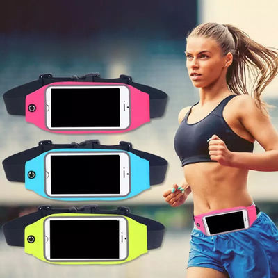 Reflective Running Pouch Bag dustproof 25x10cm Jogging Fanny Pack