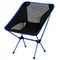Aluminum Beach Camping Folding Chair Collapsible Backpacking Camp Chair