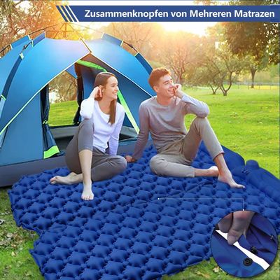 Lightweight Camping Inflatable Sleeping Pad 40D Nylon For Hiking Backpacking